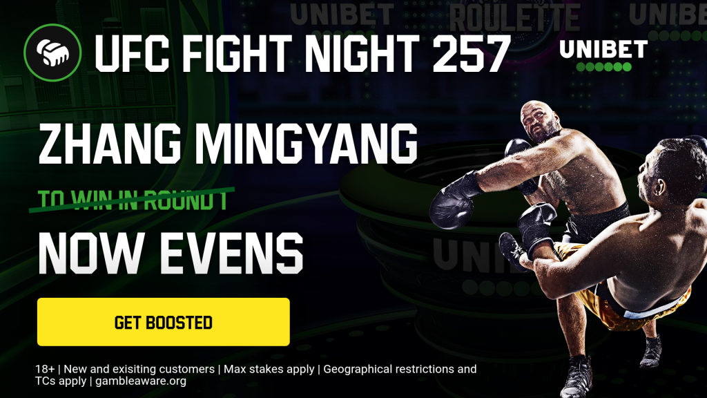 Nick Peet | UFC Shanghai Preview: Walker vs Zhang 2 UFC 257 boost stat