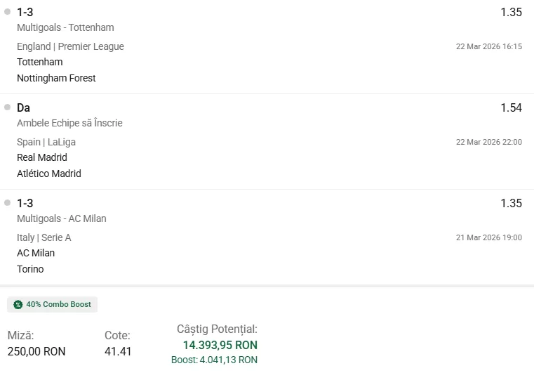 Biletul de weekend 3