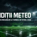 Analiza impactului condițiilor meteo asupra meciurilor la Turneul de Fotbal 2026