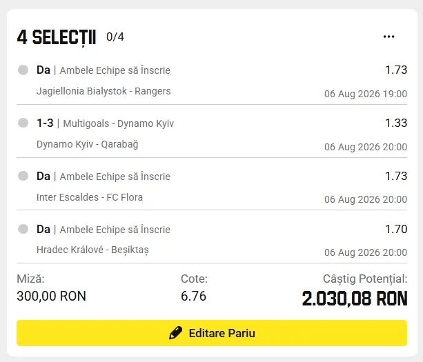 Biletul zilei