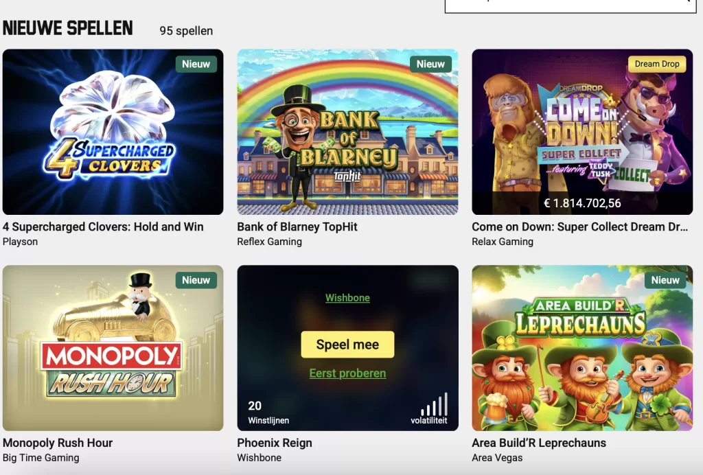 Nieuwe online slots bij Unibet NL: januari 2026 1 nieuwe online slots