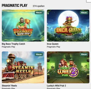 Populaire Pragmatic Play gokkasten: welke slots worden het meest gespeeld?