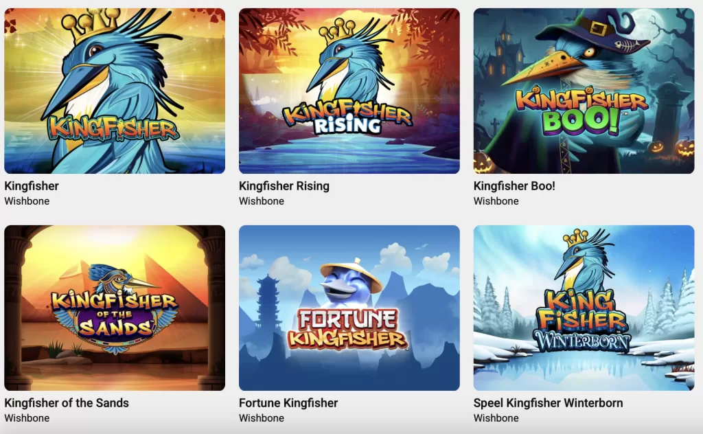 Kingfisher slots uitgelegd: verschillen tussen de games en features 1 Kingfisher Slots