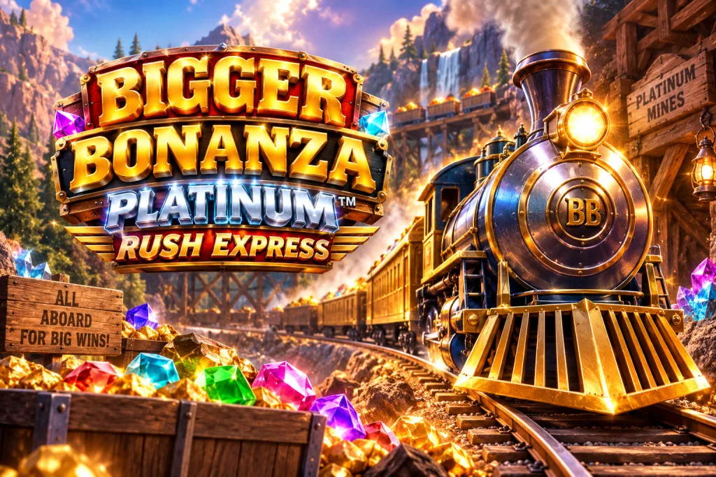 Bigger Bonanza Platinum Rush Express slot: hoe werken de Rush Express- en Gem-features? 1 Bigger Bonanza Platinum Rush Express