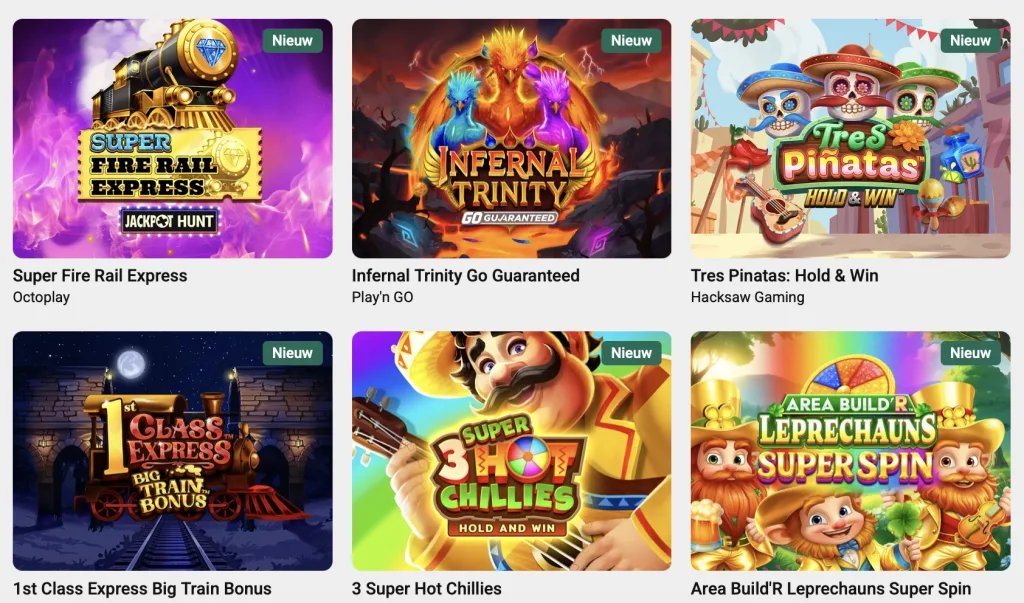Nieuwe online casino games bij Unibet NL: augustus 2026 1 nieuwe online casino games