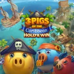 Drie avontuurlijke varkens gaan op zoek naar schatten in het Caribisch gebied