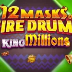 12 Masks of Fire Drums King Millions