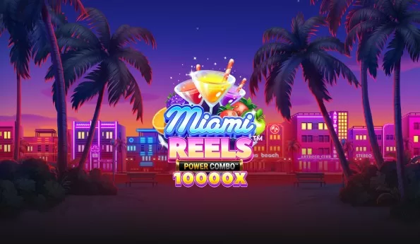Notre avis sur Miami Reels Power Combo : une escapade électro sous les néons de la Floride 1 Notre avis sur Miami Reels jeu de casino jpg
