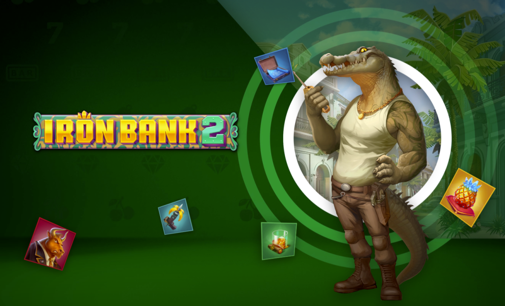 Notre avis sur Iron Bank 2 : escapade tropicale dans un monde de mystère et d’audace 1 Iron Bank 2